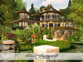 Sims 3 — Elven Cottage 3 by Pralinesims —  EP's required: World Adventures Generations Showtime Supernatural Seasons
