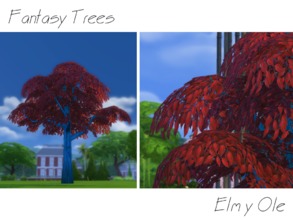 Sims 4 — Fantasy Tree - Elm y ole by fonxi121994 — Spanish cientifics has developed this incredible tree, with dots in