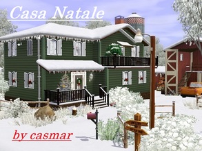 Sims 3 — Casa Natale by casmar — A great house in a beautiful setting! To enjoy the joys of the countryside! Hope you