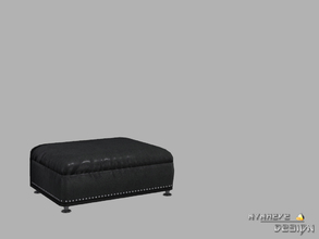 Sims 4 — Altara Chaise by NynaeveDesign — Modern button tufted design 3 piece sectional sofa with chaise and matching
