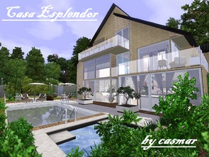 Sims 3 — Casa Esplendor by casmar — A great house that needs a great family! Casa Esplendor, the door is open for Sims
