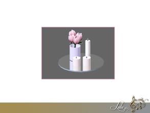 Sims 3 — Jenny Bedroom Candle Decor by Lulu265 — Part of the Jenny Bedroom Set Please do not copy, clone or reupload