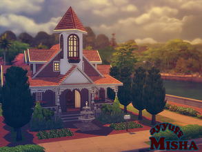 Sims 4 — Misha -Furnished- by ayyuff — A cute family house with 2 bedrooms,2 baths.