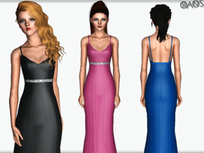Sims 3 — Embellishment Dress by OranosTR — Custom mesh by me. 1 Recorable Part. Everday,Formal