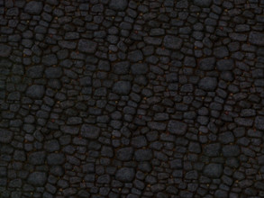 Sims 3 — CobbleStone01_T.D. by Sylvanes2 — Cobblestones for path creating for your sims3 lot. The small leaves between