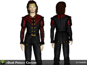 Sims 3 — Gothic Costume 'Dark Prince' by Gardolir — This costume is a part of male set in the gothic style. Ideal for