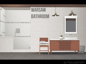 Sims 3 — Warsaw Bathroom by MarcusSims912 — by MarcusSims91 -Warsaw Bathroom A simple contemporary bathroom