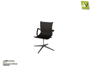 Sims 3 — Beauvais Office Chair Without Casters by ArtVitalex — - Beauvais Office Chair Without Casters - ArtVitalex@TSR,