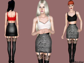 Sims 3 — Joy Division set by StarSims — Set inspired in the band Joy Division for your female sims.The perfect outfit for