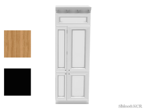 Sims 4 — Kitchen Clive - Fridge by ShinoKCR — Perfect matching Fridge - looks like built in 