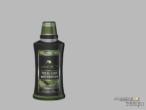 Sims 4 — Altara Mouthwash by NynaeveDesign — This mouthwash neutralizes sulfur-producing bacteria. destroys morning
