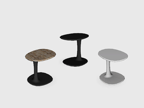 Sims 4 — Living Cedar - End Table by ung999 — Living Cedar - End Table Colors Option: 3 