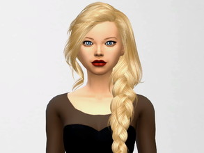 Sims 4 — Victoria Evans by HazelSims3 — YA. CC is used. I didn't use custom skin. Check the notes for the cc. It requires