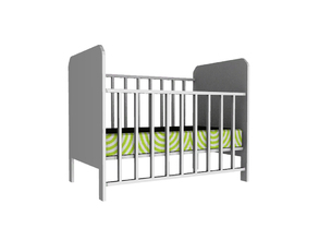 Sims 3 — Quinn Kidsroom Crib by Angela — Quinn Kidsroom Crib. Made by Angela@TSR (2015)