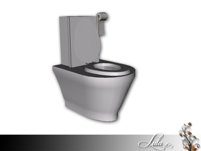 Sims 3 — Loft Bathroom Toilet by Lulu265 — Part of the Loft bathroom Set Please do not copy, clone or reupload Fully