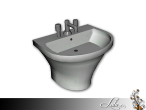 Sims 3 — Loft Bathroom Sink by Lulu265 — Part of the Loft bathroom Set Please do not copy, clone or reupload Fully