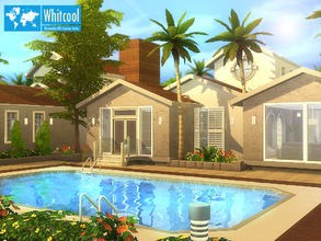 Sims 4 — Whitcool 'Fully Furnished' by brandontr — Whitcool was my The Sims 3 Lot series. Now, this is available for The