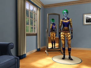 Sims 3 — Nightelf AF Huntress's Armor by egyptiansimlover2 — These are complete outfits,For adult female only I made