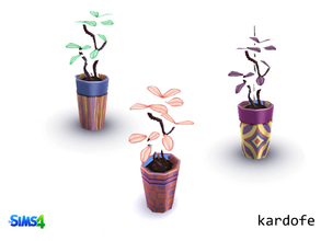 Sims 4 — kardofe_pop vase by kardofe — Beautiful and colorful vases that will brighten the environment