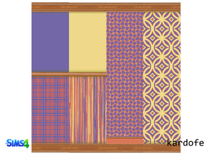 Sims 4 — kardofe_Wallpaper pop by kardofe — Wallpaper with rich, vibrant colors