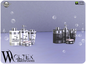 Sims 4 — Woltex bathroom accessories by jomsims — Woltex bathroom accessories