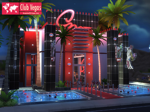 Sims 4 — Club Vegas by brandontr — Club Vegas is the most popular nightclub in Oasis Springs! Everyone is in there all
