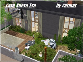 Sims 3 — Casa Nueva Era by casmar — Large and modern! Spacious and comfortable! With a pool and a small terrace! I'm sure