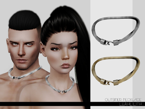 Sims 3 — LeahLillith Outsider Necklace by Leah_Lillith — Outsider Necklace fully recolorable avilable for males and