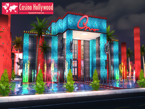 Sims 4 — Casino Hollywood by brandontr — Casino Hollywood is a part of my 'Oasis Vegas' project. This Casino is second