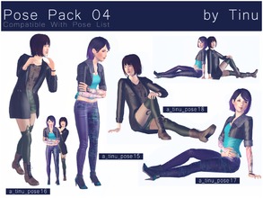 Sims 3 — Pose Pack 04 by Tinu by Tinuleaf — 2 Duo poses compatible with the pose list. Use OMSP and Alt to combine them.