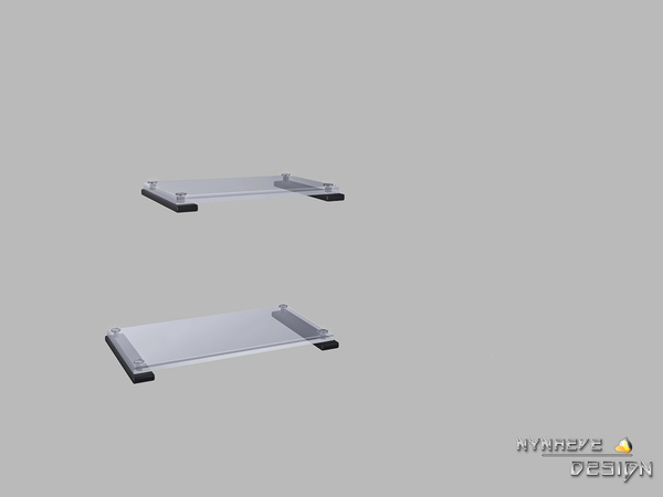 Sims 4 — Altara Shelves (Shiftable) by NynaeveDesign — Shiftable shelves for bathroom accessories. ** BB.MOVEOBJECTS ON