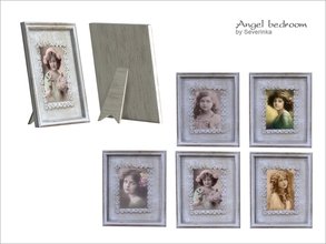 Sims 4 — Table vintage photo Angel by Severinka_ — Table vintage photo of a set of 'Bedroom Angel' 5 variants photo