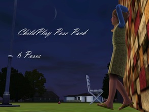 Sims 3 — ChildPlay Pose pack by blams2 — A collection of four random child poses