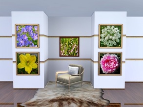 Sims 3 — Floral photos set by Prickly_Hedgehog — A set of five photos of Swedish flowers taken by me. To put some summer