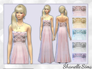 jewelled Strapless Formal gown - Click to view and download separately!