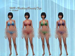 Sims 4 — MB-BathingBeautyTop by matomibotaki — MB-BathingBeautyTop, a sparkling bikini top for your sims ladies in 4