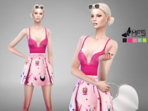 Sims 4 — MFS Valentine's Bralet by MissFortune — This bralet is part of the Valentine's day collection! Please check out