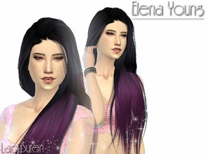 Sims 4 — Elena Young by LadySyren2 — Elena Young is a carefree spirited young woman who loves to live life in the moment.
