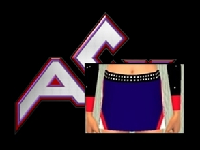 Sims 2 — ACX Cheerleading Uniform Skirt Teens by Cheer4Sims2 — ACX Cheerleading Uniform Skirt Teens