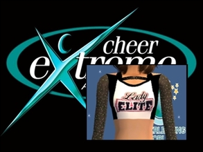 Sims 2 — Cheer Extreme Lady Elite Uniform Top Teen by Cheer4Sims2 — Cheer Extreme Lady Elite Uniform Top Teen