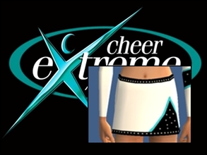 Sims 2 — Cheer Extreme Senior Elite Uniform Teen Skirt by Cheer4Sims2 — Cheer Extreme Senior Elite Uniform Teen Skirt