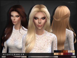 Sims 4 — Nightcrawler-Milady by Nightcrawler_Sims — NEW MESH TF/EF Smooth bone assignment All lods 18 colors Works with