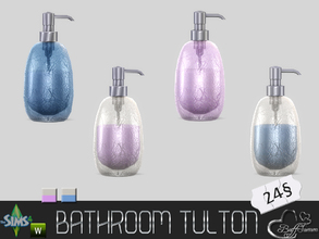 Sims 4 — Tulton Bathroom Tissue Box (Recolor 2) by BuffSumm — Recolor Set matching the Tulton Bathroom. Most objects