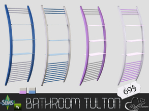 Sims 4 — Tulton Bathroom Wallheater (Recolor 2) by BuffSumm — Recolor Set matching the Tulton Bathroom. Most objects