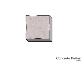 Sims 3 — Concrete Vertical by Angela — Vertical Concrete