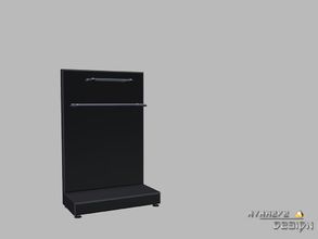 Sims 4 — Altara Shelves by NynaeveDesign — Simple and clean lined shelves that fit any variety of purposes in your sim's