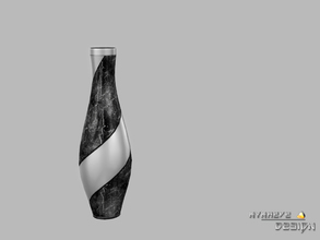 Sims 4 — Altara Vase by NynaeveDesign — The metallic colors and ceramic touches of this vase will be a lovely update to a