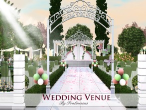 Sims 3 — Wedding Venue by Pralinesims —  EP's required: World Adventures Generations Showtime Supernatural Seasons