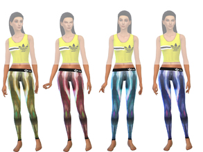 Sims 4 — ShakeProductions 13-3 by ShakeProductions — Sport bottom with 4 colors