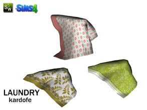 Sims 4 — kardofe_Laundry_Bed Sheet by kardofe — Extended Sabana on ironing board